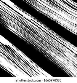 Background texture. Grunge brush pattern. Vector.