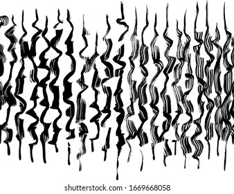 Background texture. Grunge brush pattern. Vector.
