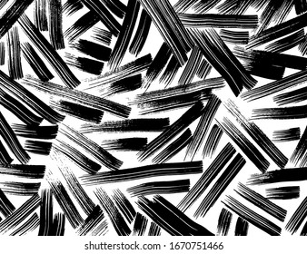 Background texture. Grunge brush pattern. Vector.