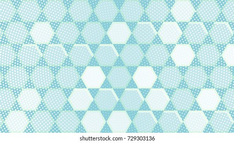 Background texture with hexagon shapes illustration