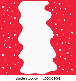 background and texture illustration christmas style red white color