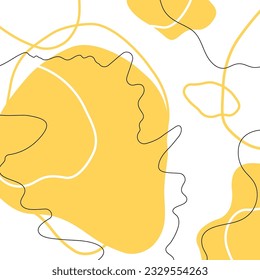 background texture illustration wallpaper template contemporary yellow gold trend top view abstract cover poster colorful backdrop lines grunge vector pattern scribble