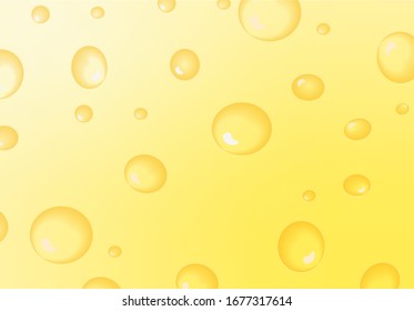 
background, texture imitation cheese, yellow with circles