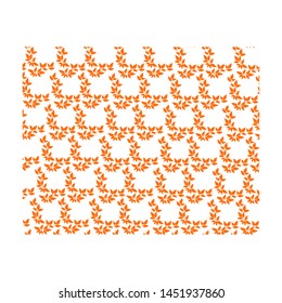 background texture in leaves ornamental style