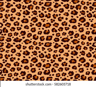 background texture leopard orange black jaguar seamless repeats pattern print