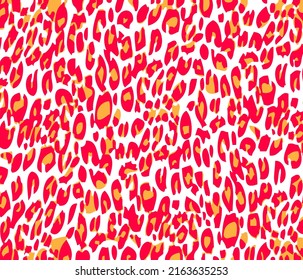 background texture leopard orange red jaguar pattern