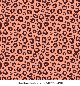 background texture leopard pink black brown jaguar seamless repeats pattern