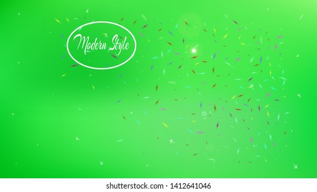 Background texture, light. Common colorific illustration design. Clean space fantasy. Green colored. Space background pattern. Colorful new space pattern.