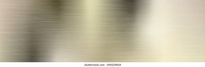 Textura de fondo de metal ligero con resaltes dorados - Ilustración vectorial