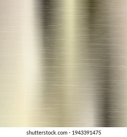 Textura de fondo de metal ligero con resaltes dorados - Ilustración vectorial