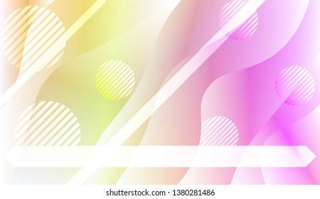 Background Texture Lines, Wave. For Cover Page, Landing Page, Banner. Vector Illustration with Color Gradient