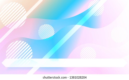 Background Texture Lines, Wave. For Cover Page, Landing Page, Banner. Vector Illustration with Color Gradient