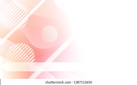 Background Texture Lines, Wave. For Cover Page, Landing Page, Banner. Vector Illustration with Color Gradient