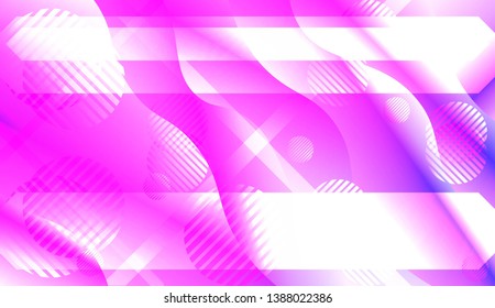 Background Texture Lines, Wave. For Cover Page, Landing Page, Banner. Vector Illustration with Color Gradient