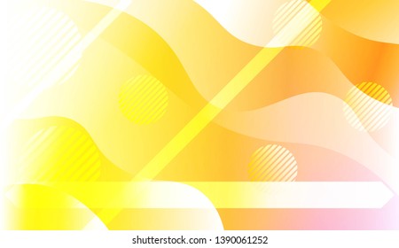 Background Texture Lines, Wave. For Cover Page, Landing Page, Banner. Vector Illustration with Color Gradient