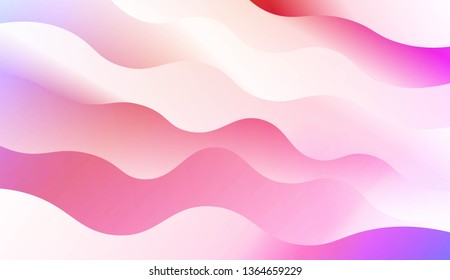 Background Texture Lines, Wave. For Creative Templates, Cards, Color Covers Set. Vector Illustration with Color Gradient