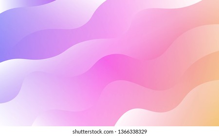 Background Texture Lines, Wave. For Creative Templates, Cards, Color Covers Set. Vector Illustration with Color Gradient