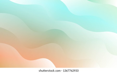Background Texture Lines, Wave. For Creative Templates, Cards, Color Covers Set. Vector Illustration with Color Gradient