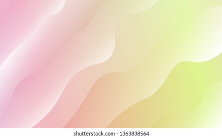 Background Texture Lines, Wave. Design For Your Header Page, Ad, Poster, Banner. Vector Illustration with Color Gradient