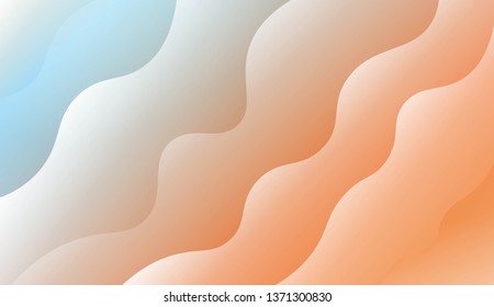 Background Texture Lines, Wave. Design For Your Header Page, Ad, Poster, Banner. Vector Illustration with Color Gradient