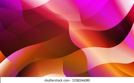 Background Texture Lines, Wave. For Your Design Ad, Banner, Cover Page. Vector Illustration with Color Gradient