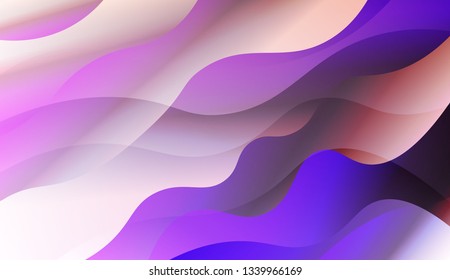 Background Texture Lines, Wave. For Your Design Ad, Banner, Cover Page. Vector Illustration with Color Gradient