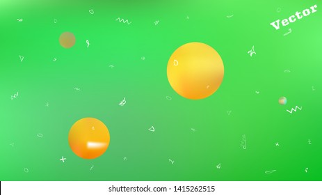 Background texture, mesh. Common colorific illustration texture. Net space fantasy. Green colored. Funny cosmos background. Colorful  funny cosmos bacground.