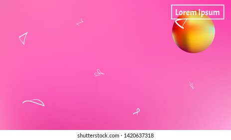 Background texture, mesh. Pristine space fantasy. Funny colorific illustration design. Pink colored. Good new cosmos backgrounds. Colorful good background theme.