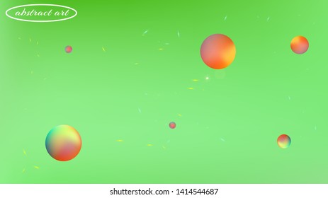Background texture, modern. Creative colorific illustration mesh. Fresh space fantasy. Lime colored. Remarkable universe background.