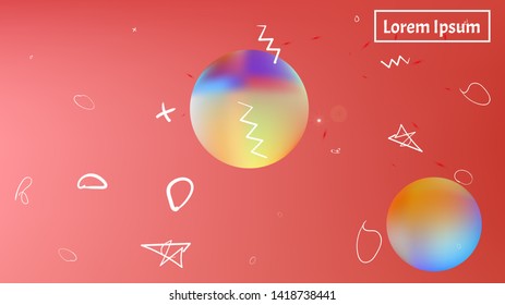 Background texture, modern. New space fantasy. Creative colorific illustration texture. Coral colored. Good new cosmos backgrounds. Colorful good background theme.