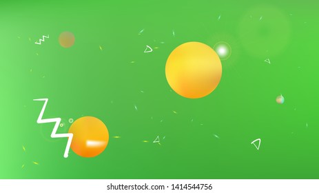 Background texture, modern. Pristine space fantasy. Liquid colorific illustration design. Green colored. The good design space background illustration. Colorful new stars design.