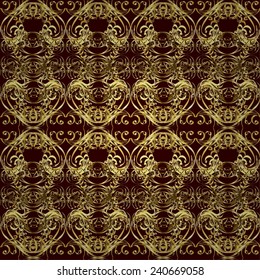 Background texture on red gradient background. Vector illustration. Background pattern for your design wallpapers, pattern fills, web page backgrounds, surface textures. 