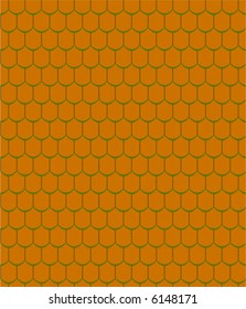 Background texture of a orange tile roof