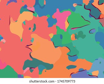 Background texture pattern, vector design, geometric and abstract in green, blue, orange, violet, red and purple colors.
