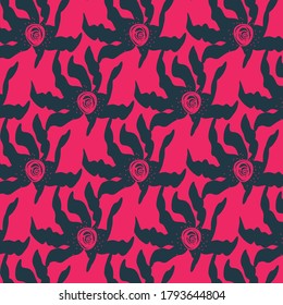 Background texture. Pink flowers