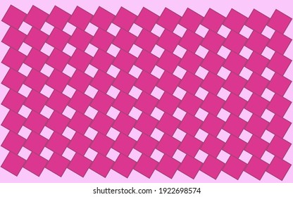 Background Texture Pink Squares Vector Illustration