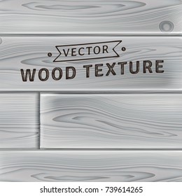Background, texture of realistic natural stained wooden planks in gray color in modern style. Simple, usable design