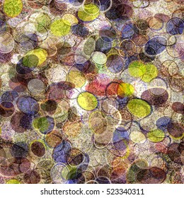 Background texture. Seamless grunge pattern. Red, yellow, brown, white, black, grey.