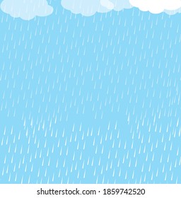 Background texture showing a rainy day vector artwork