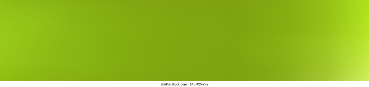 Background texture, smoot. Clean glass print fantasy. Liquid colorific design. Lime colored. Horizontal panoramic gradient. Trendy horizontal skinali plain gradient.