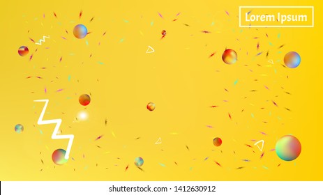 Background texture, smoot. Clean space fantasy. Funny colorific illustration design. Yellow colored. Good new cosmos backgrounds. Colorful good background theme.