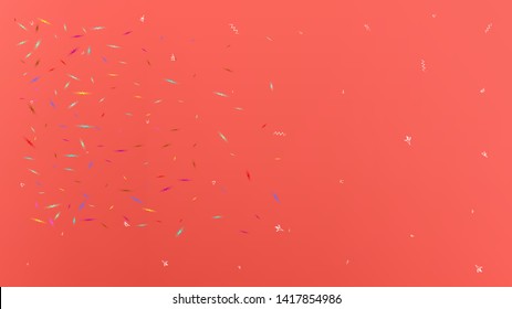Background texture, smoot. Minimal colorific illustration mesh. Net space fantasy. Coral colored. A lot of stars art background picture. Colorful new space art.