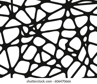 Background Texture stone. Floor decor. Endless vector illustration in black and white. 