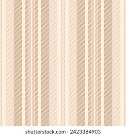 Background texture stripe of vector textile pattern with a lines seamless vertical fabric in old lace and light colors.