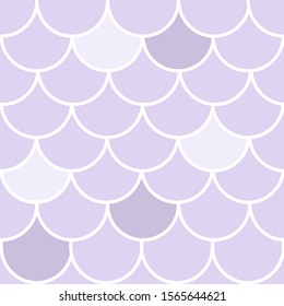 Background texture vector seamless pattern fish mermaid scales