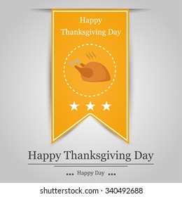 Background to the Thanksgiving  holiday stylish illustration