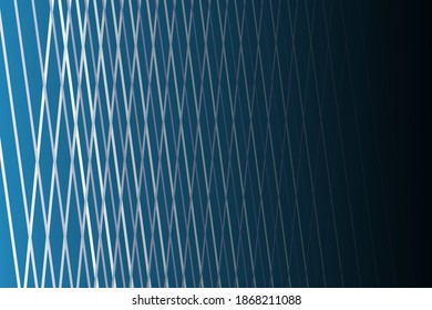 background that has a blue and black gradient with white stripes.