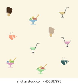 background to the theme of the meal