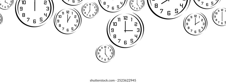 background with time wall clock	