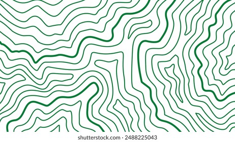 Fondo con contornos topográficos. Diseño de líneas de contorno. Fondo de patrón de mapa topográfico. Abstractas fondo de líneas onduladas. Fondo de mapa de contorno topográfico.